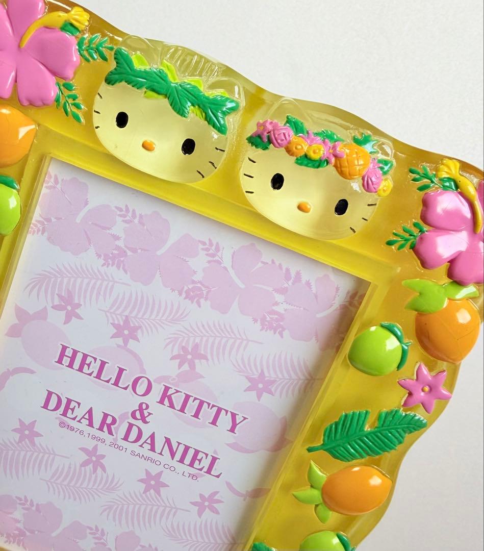 キティ ハイビスカス トロピカル フルーツ フォトフレーム 2001年 サンリオ