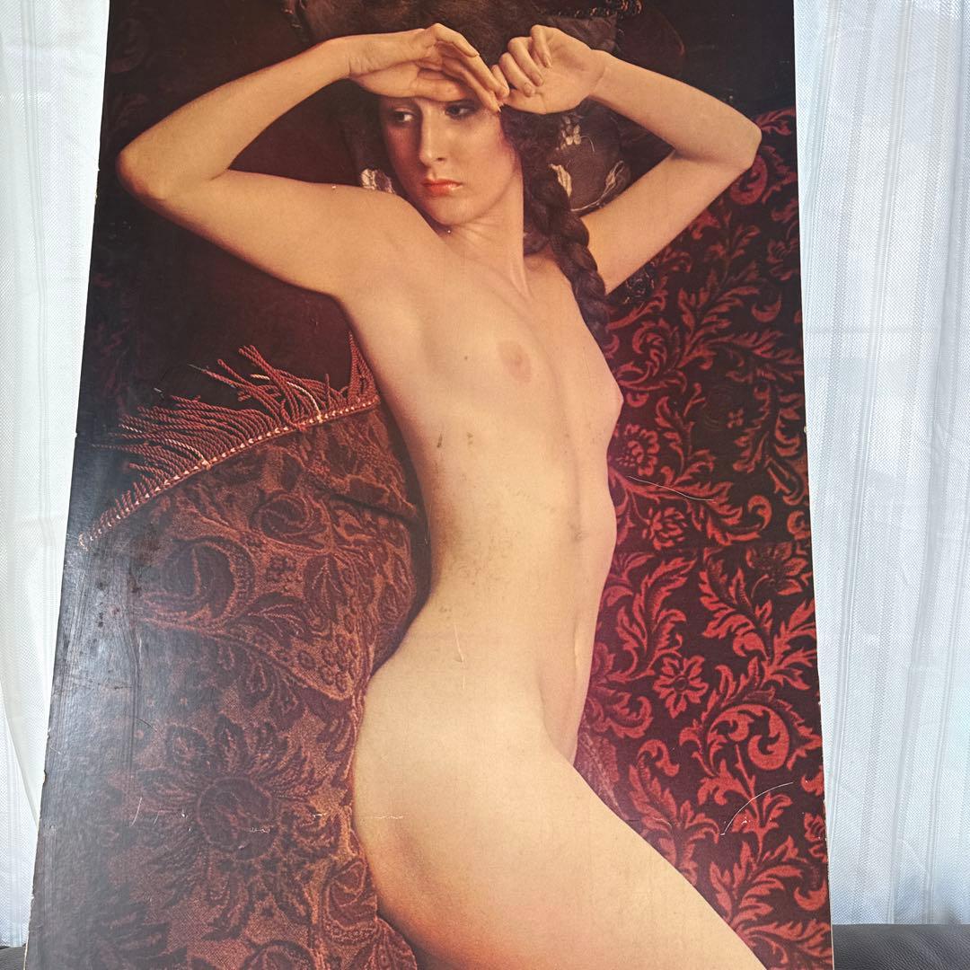 ＆】 昭和レトロ 宣伝 女性ヌードポスター セクシー 写真 非売品