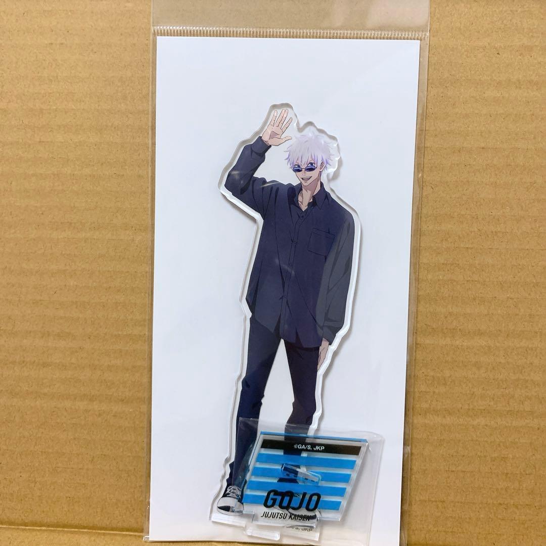 呪術廻戦　五条悟　アクリルフィギュア　アクリルスタンド　7点セット　アクスタ