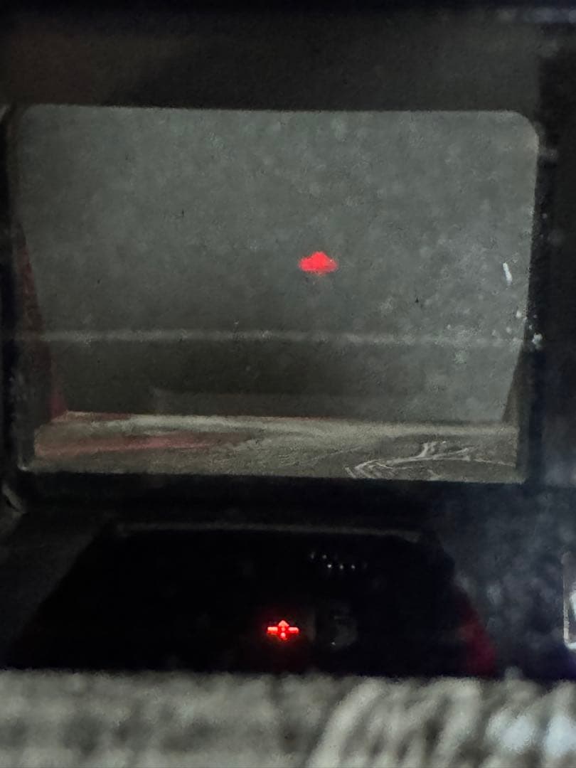 レッドドットサイト レッドスカル柄