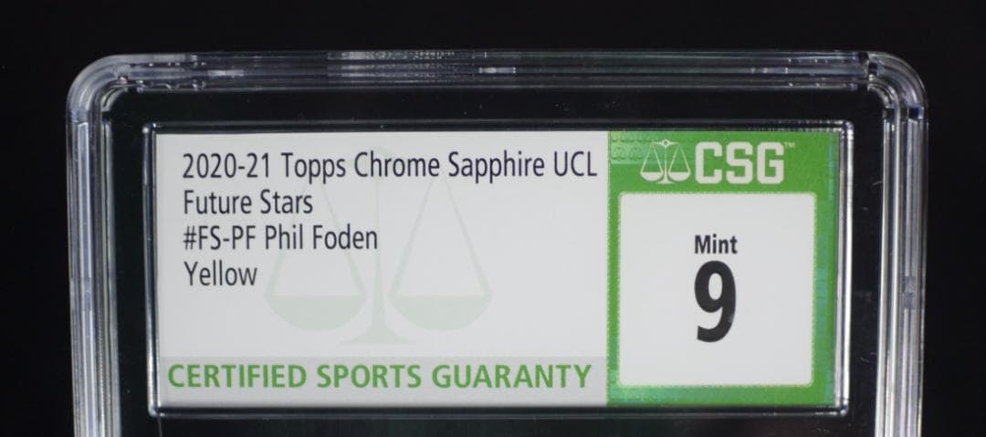 その他 2020 Phil Foden Topps Chrome Sapphire