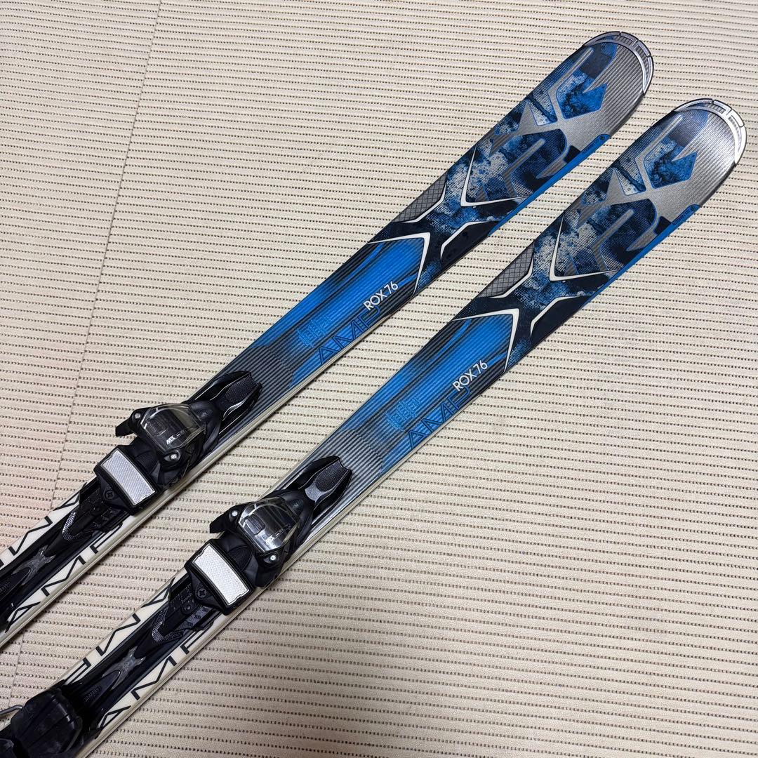 送料無料　K2 AMP ROX76 160cm ＆　マーカー MX 10.0