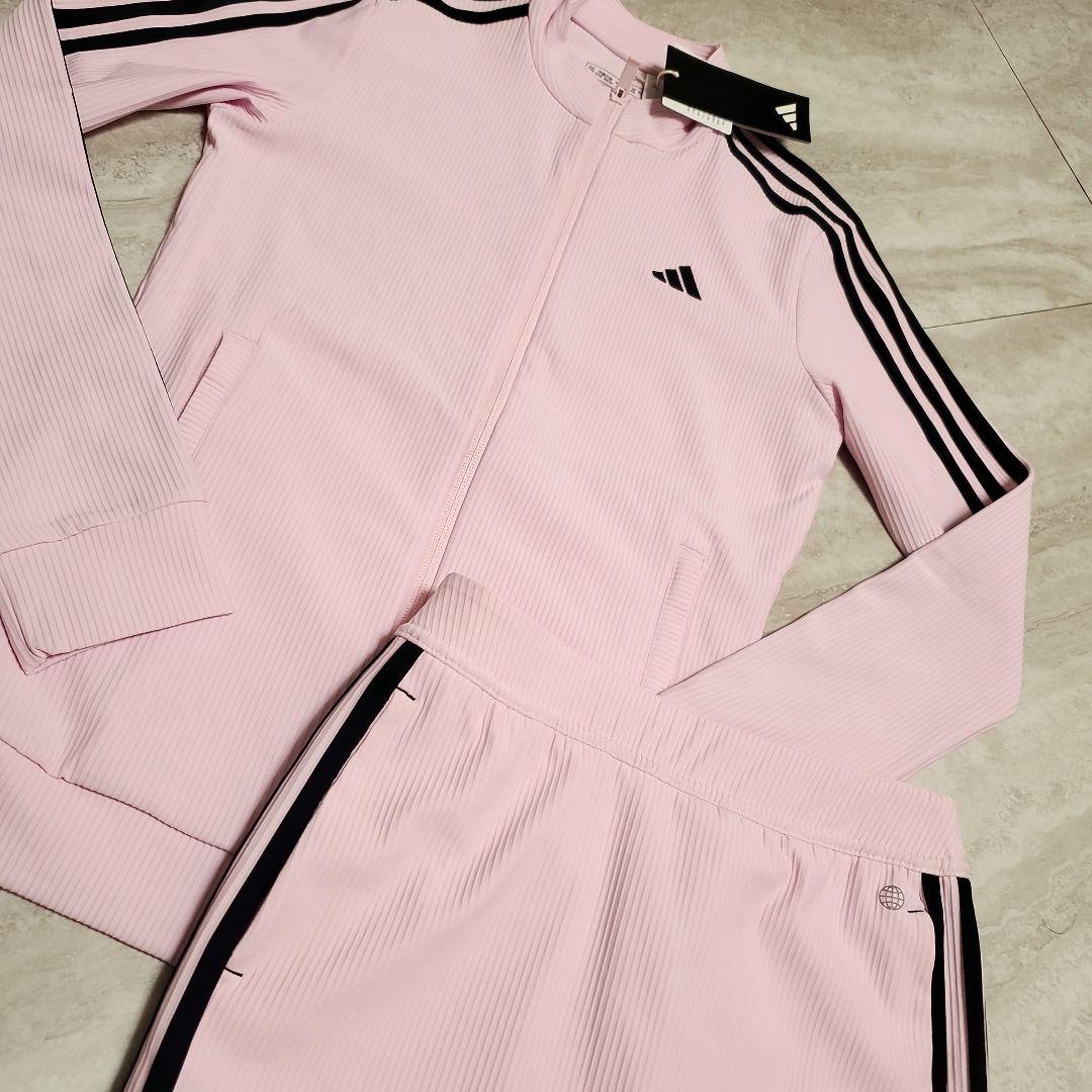 adidas　アディダスゴルフ セットアップ スリーストライプス XSサイズ