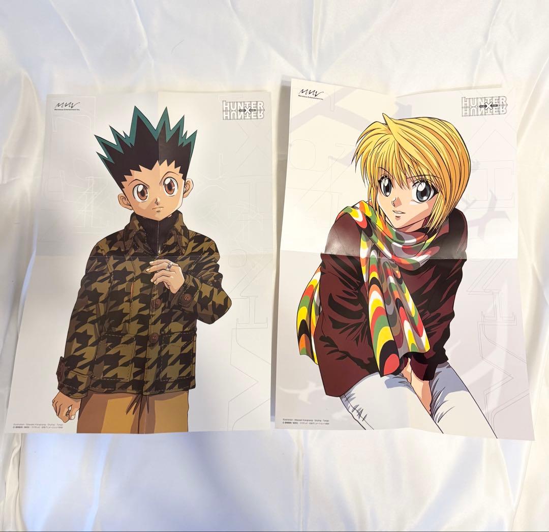 HUNTER × HUNTER 旧アニメDVD特典 ポスター コンプリートセット