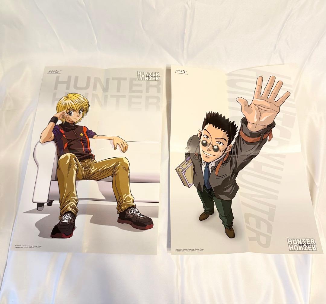 HUNTER × HUNTER 旧アニメDVD特典 ポスター コンプリートセット