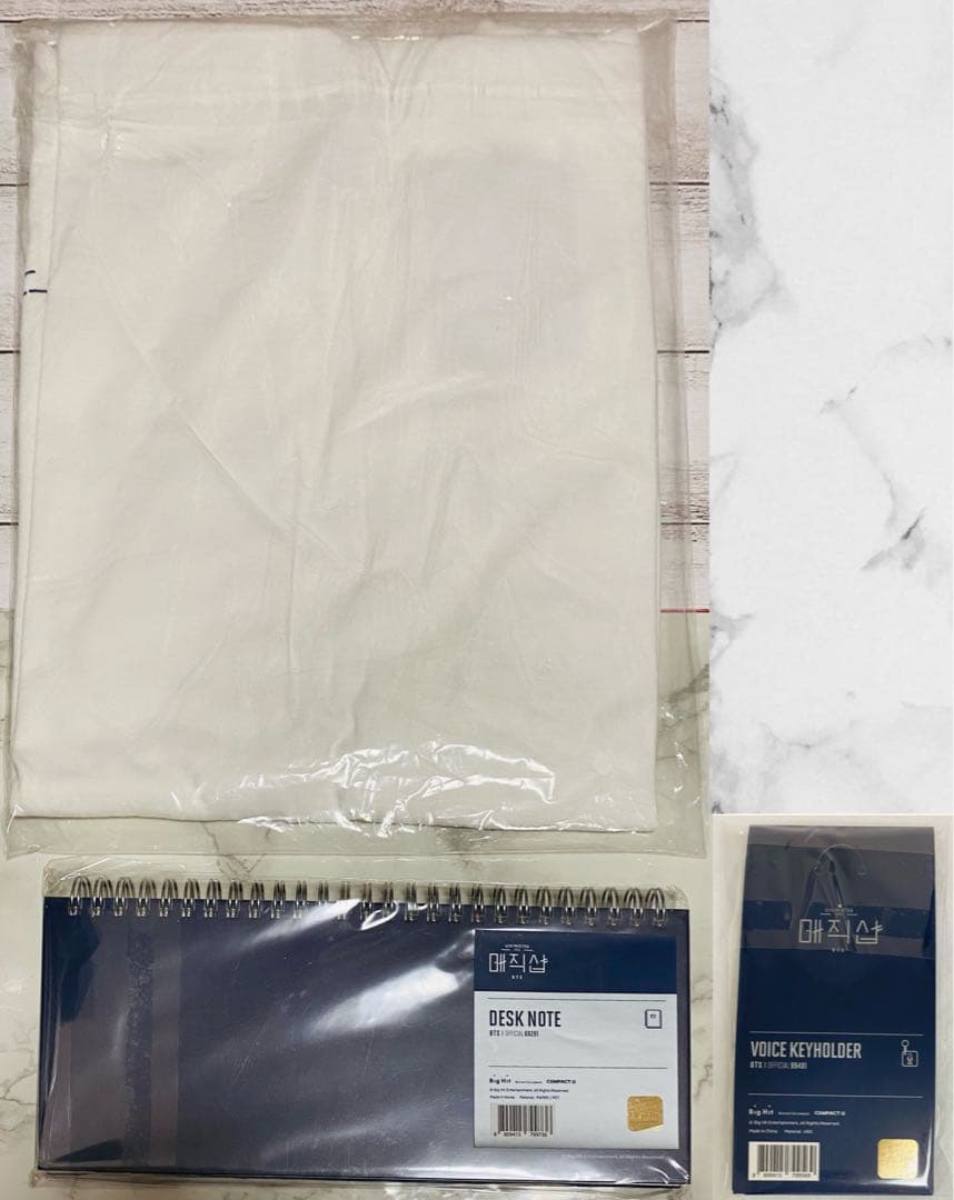 BTS 公式 MAGIC SHOP 韓国 Tシャツ デスクノート キーホルダー