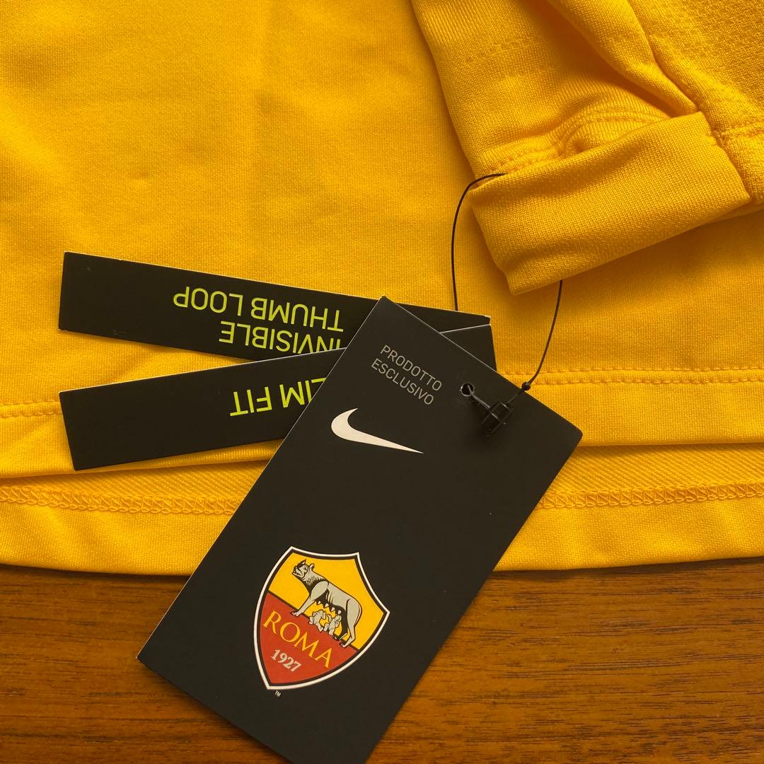Nike ASローマ イエロー　ドリルトップM