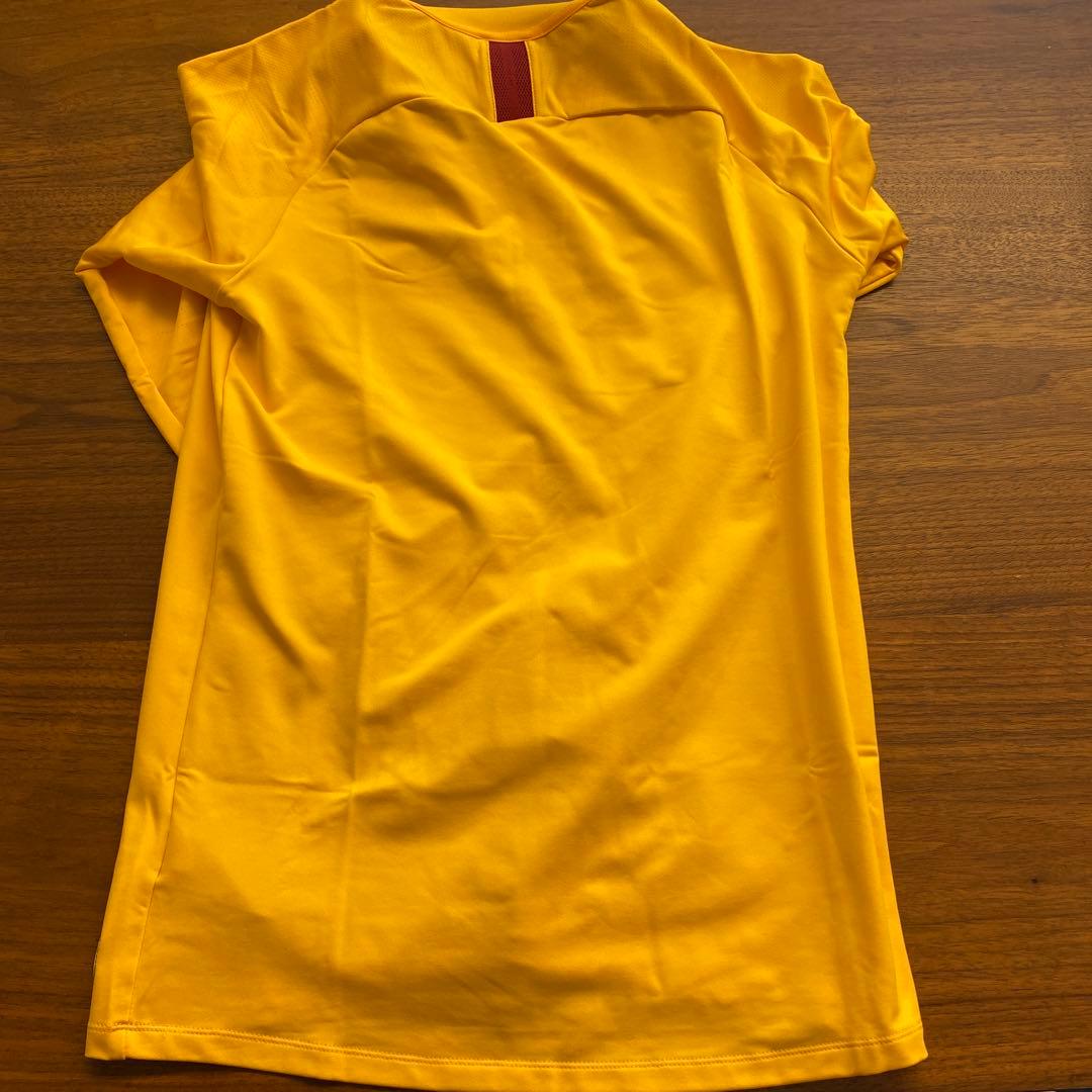 Nike ASローマ イエロー　ドリルトップM