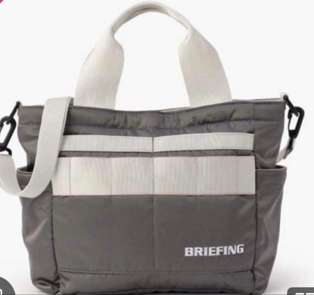 BRIEFING ショルダーバッグ グレー