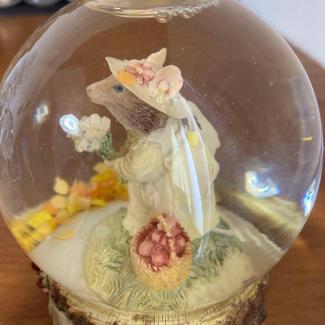 1989 エネスコ　ブランブリーヘッジ スノードーム　スノーグローブ　オータム