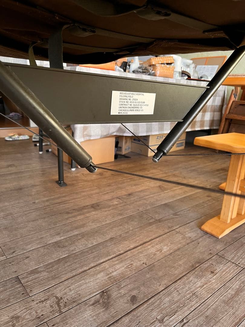 もう売ります　入手困難　ヴィンテージ80sミリタリーベッドUSED　送料込み