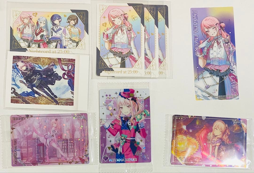 プロセカ 暁山瑞希 紙シール類まとめ売り
