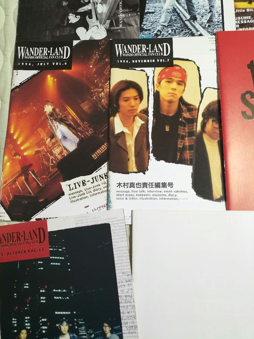 第2期 WANDS ワンズ 上杉昇 会報1～14フルセットWANDERLAND