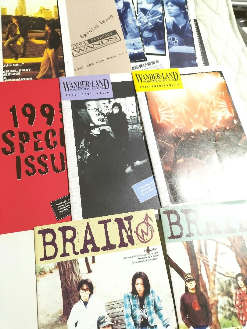 第2期 WANDS ワンズ 上杉昇 会報1～14フルセットWANDERLAND