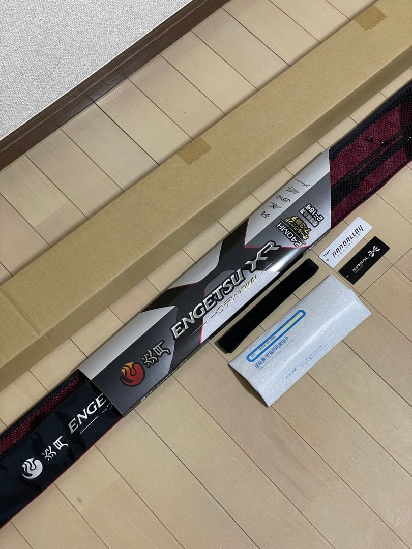 【使用1回】シマノ 炎月 XR 一つテンヤマダイ 240MH 22年モデル 船竿