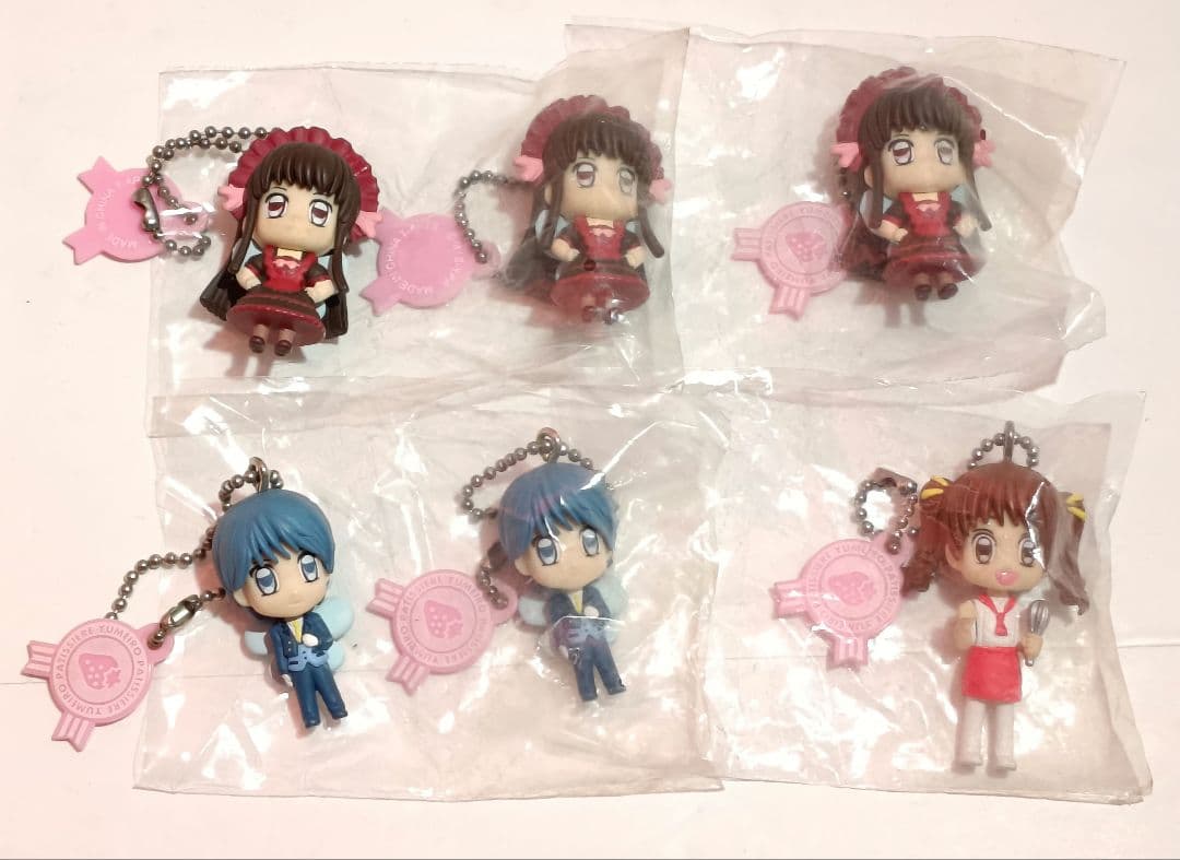 夢色パティシエール キーホルダー 天野いちご ショコラ　カフェ　計6体