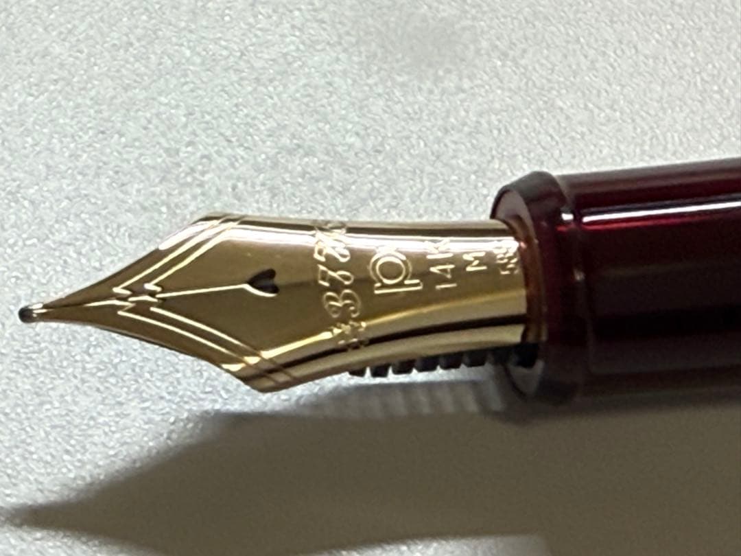 プラチナ万年筆 #3776 センチュリー PNB-15000 ブルゴーニュ 中字