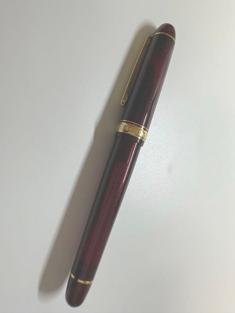 プラチナ万年筆 #3776 センチュリー PNB-15000 ブルゴーニュ 中字