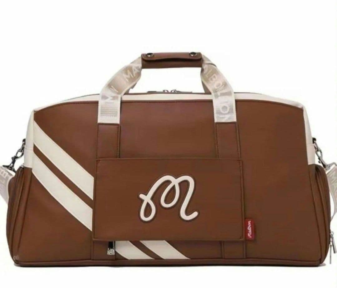 マルボンゴルフ ボストンバッグ シューズケース 新品 ブラウン