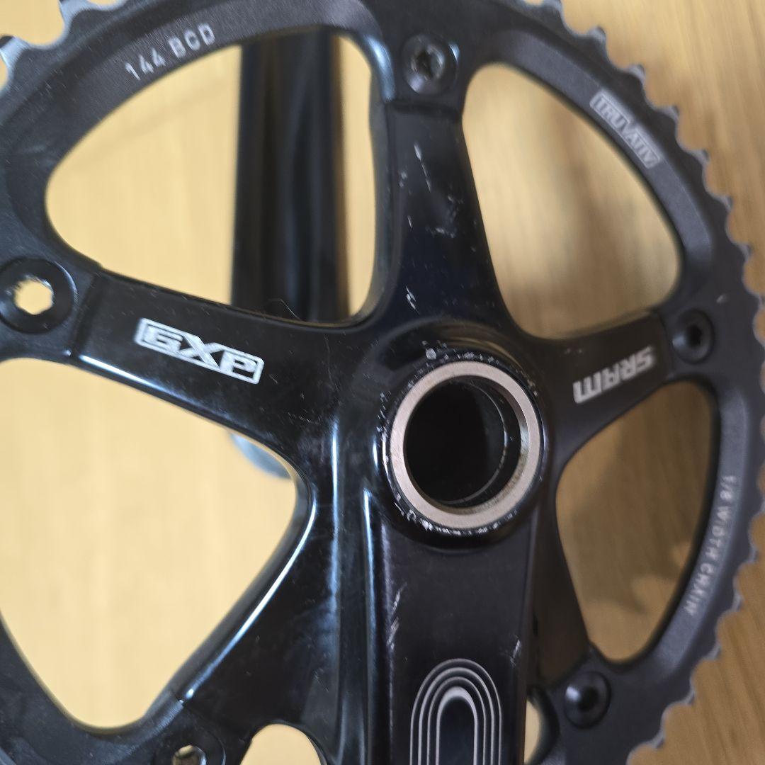 ピスト Omnium クランク 165mm 48T BBセット