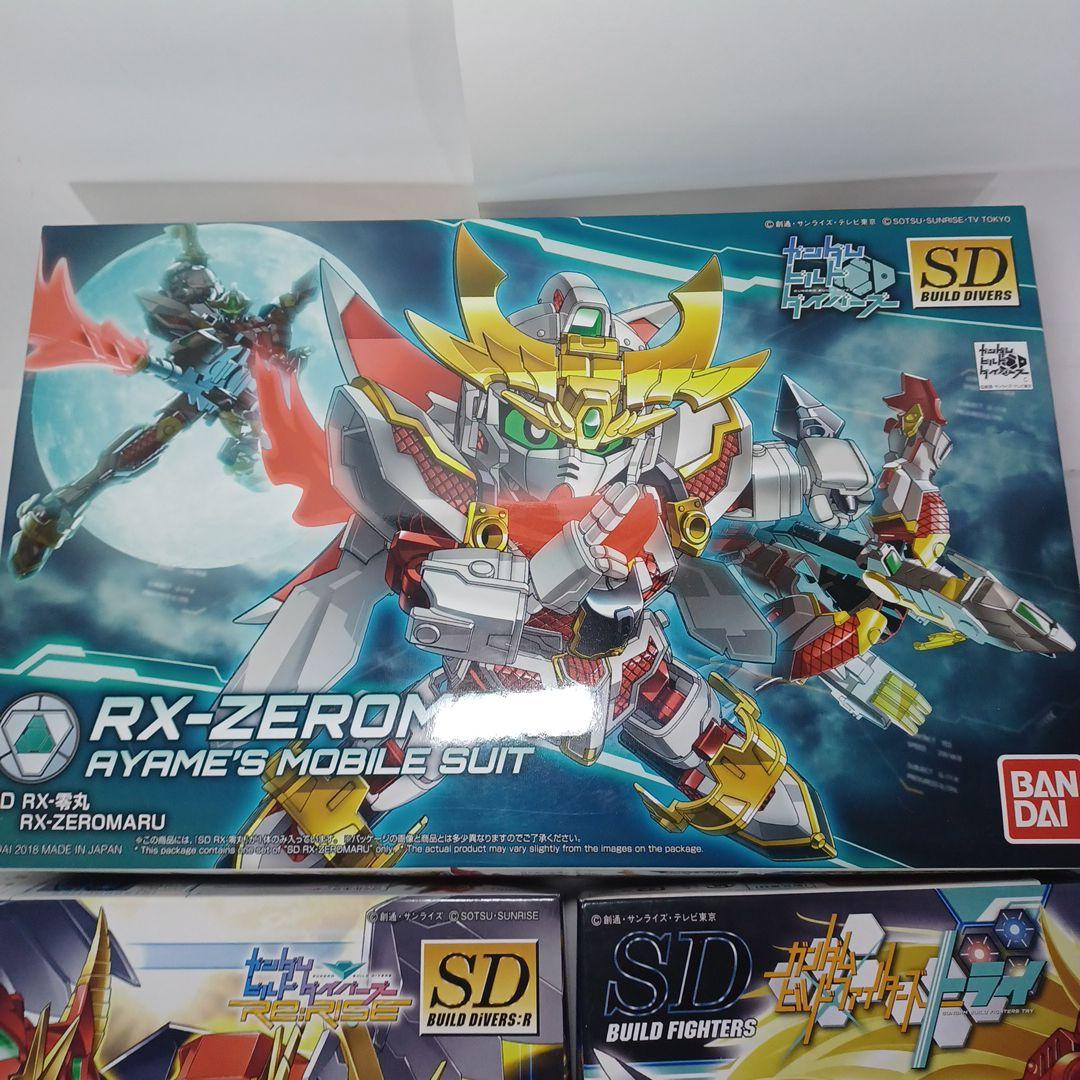 ビルドダイバーズ　ガンプラ　SD　RX-零丸　R ヴァルキランダー　紅武者アメイ