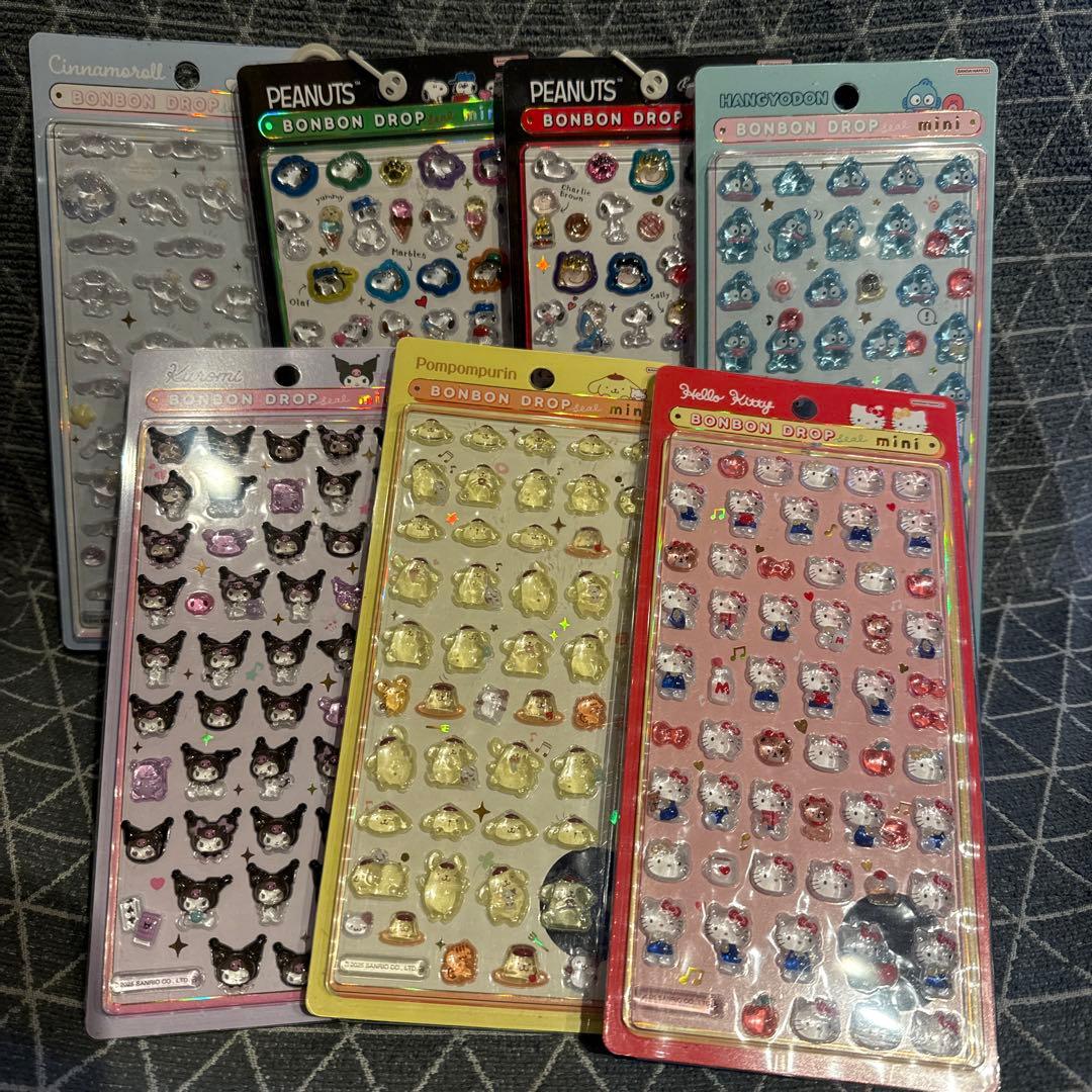 ボンボンドロップシールミニ　7セット国内正規品