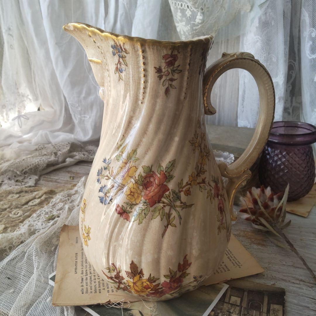 フランス　アンティーク　サルグミンヌ　水差し　ルイ15世　ピシェ ピッチャー