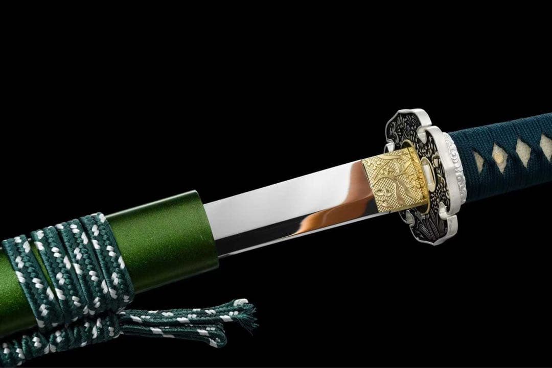 緑影打刀 刀装具 模擬刀 日本刀 模造刀 武具 舞踊刀