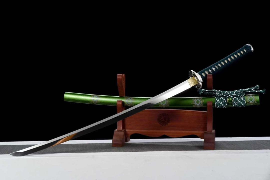 緑影打刀 刀装具 模擬刀 日本刀 模造刀 武具 舞踊刀