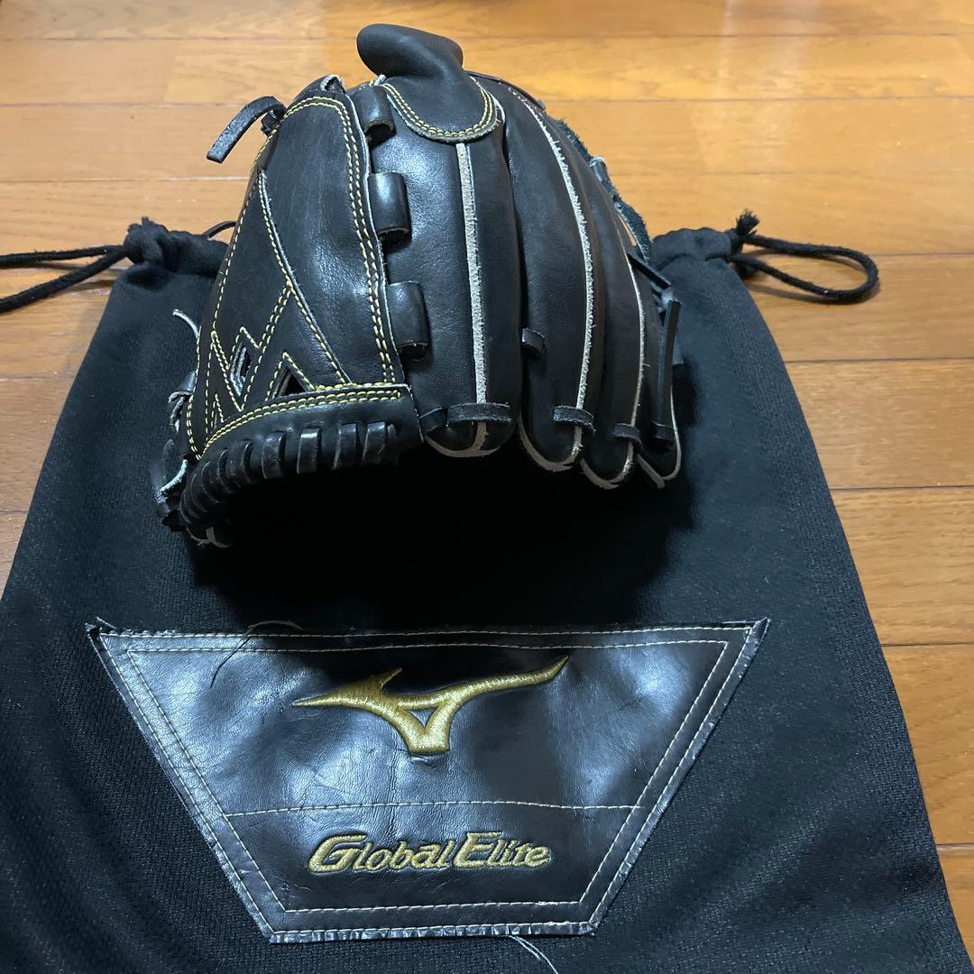 ダイヤのA 沢村栄純モデル グローブ 軟式用 投手用グローブ 右投げ用 袋付き