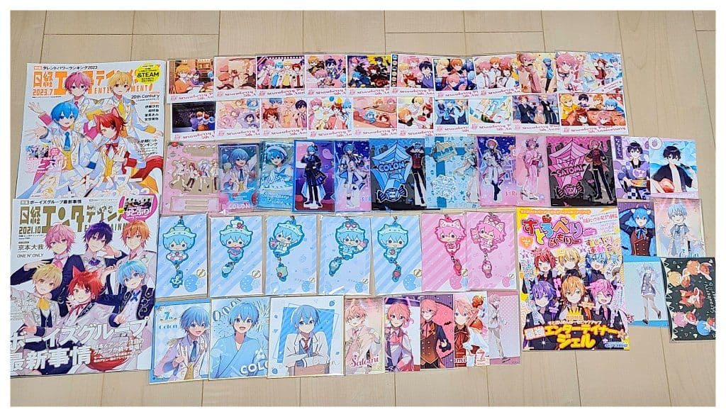 すとぷりグッズ さとみくん ころんくん アクスタ 色紙