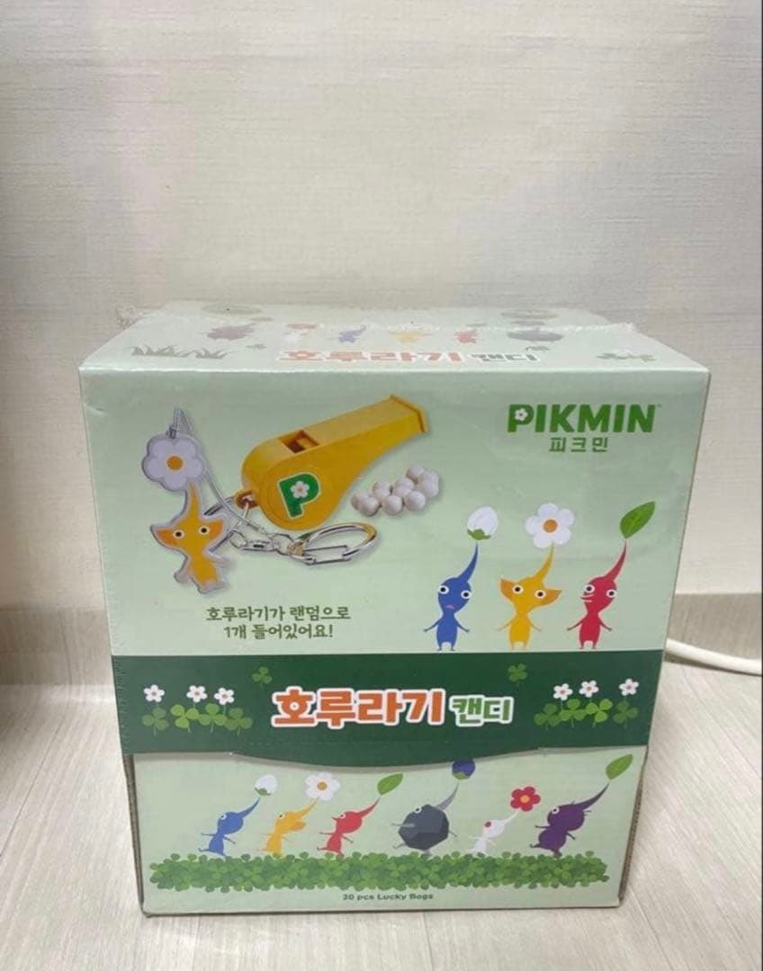 ピクミン　ホイッスル　キャンディ　韓国限定 20個入り