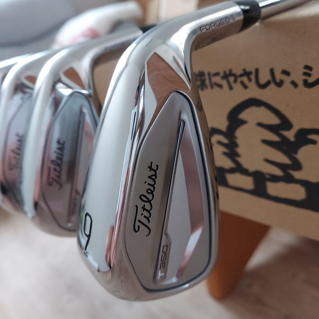 タイトリスト Titleist T350 アイアン 6本セット ほぼ新品！