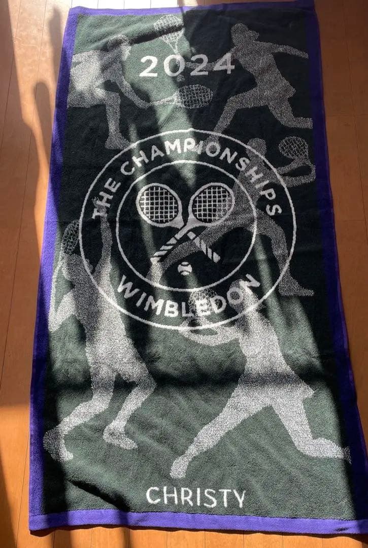 Wimbledon 2024 タオル CHRISTY