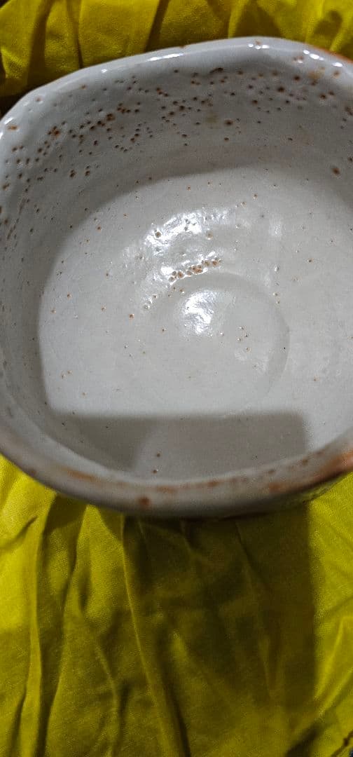 廃盤品　八栗窯 大林五山 志野茶碗 抹茶碗 茶道具 お茶碗 志野焼