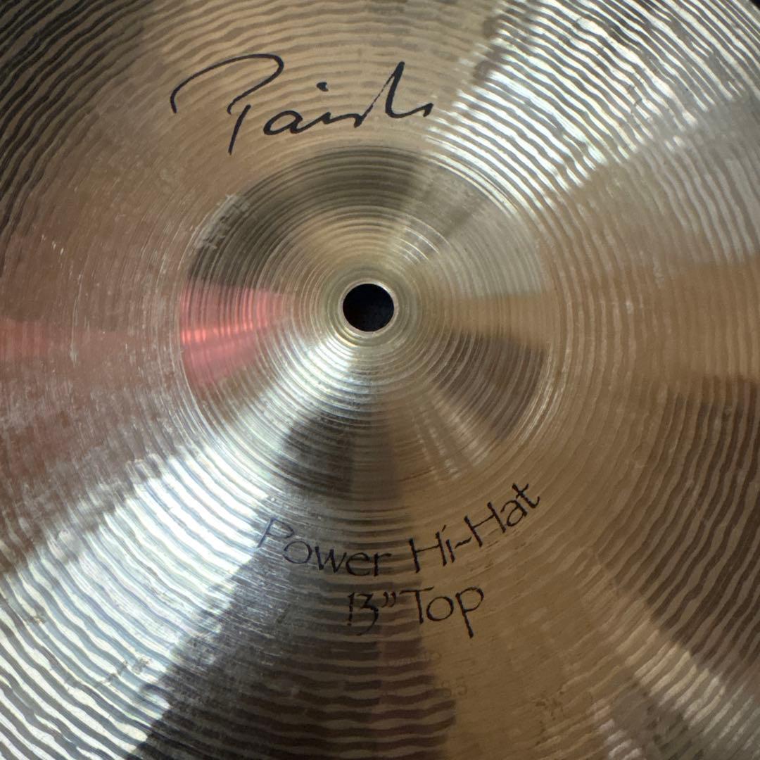 Paiste signature Power Hi-Hat 13\" ペア