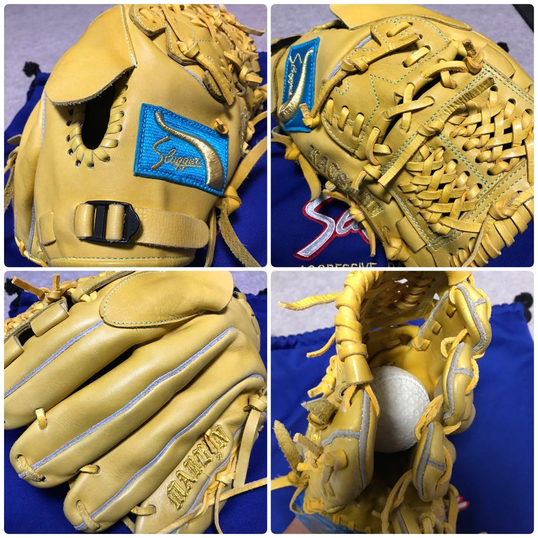 久保田スラッガー 一般 大人用 軟式 投手 野球 グローブ 良品 型付け済み
