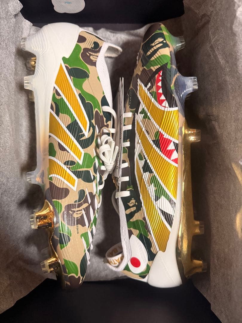 BAPE*ADIDAS プレデターエリートフォールディングタン FG