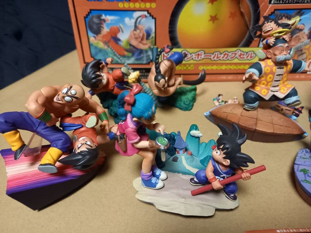 ドラゴンボールカプセル　ドラカプ　メモリーズ編　カラーバージョン　コンプリート