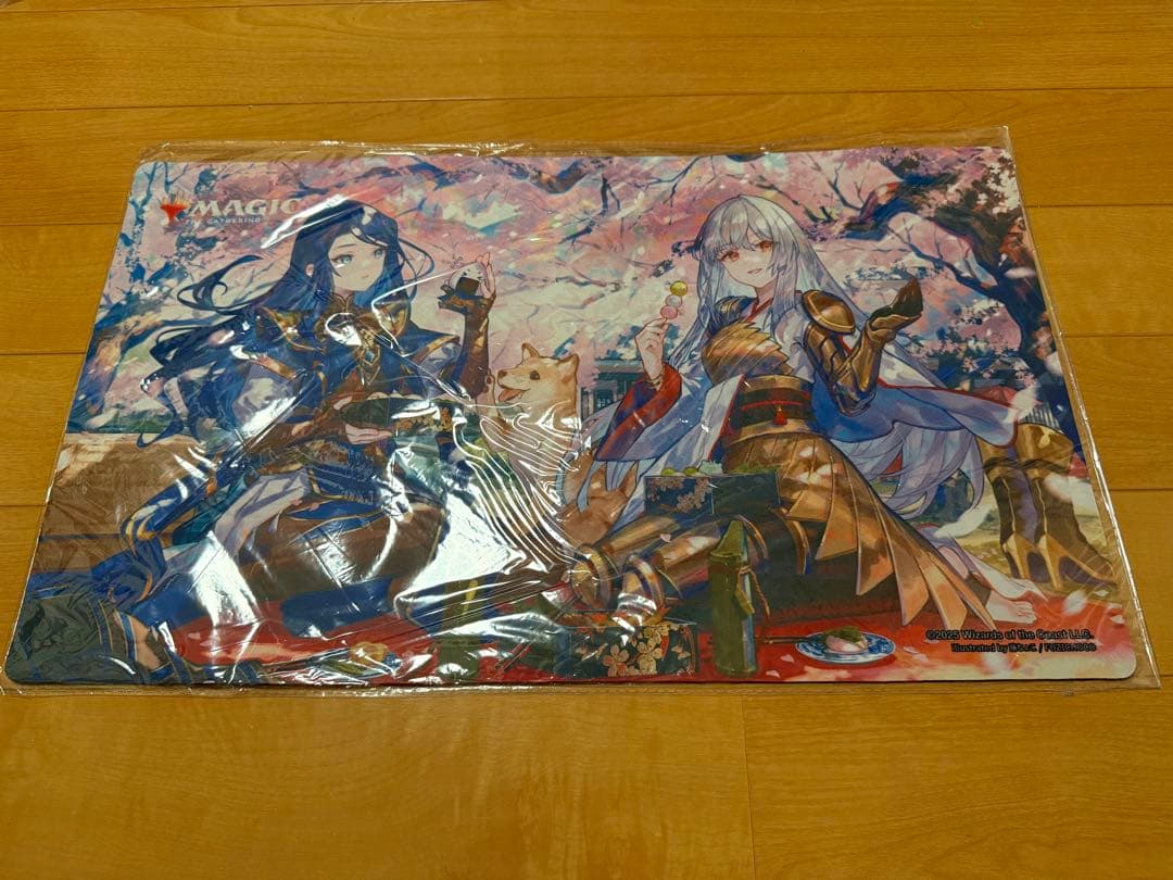 【値段交渉歓迎】放浪皇のお花見 プレイマット MTG