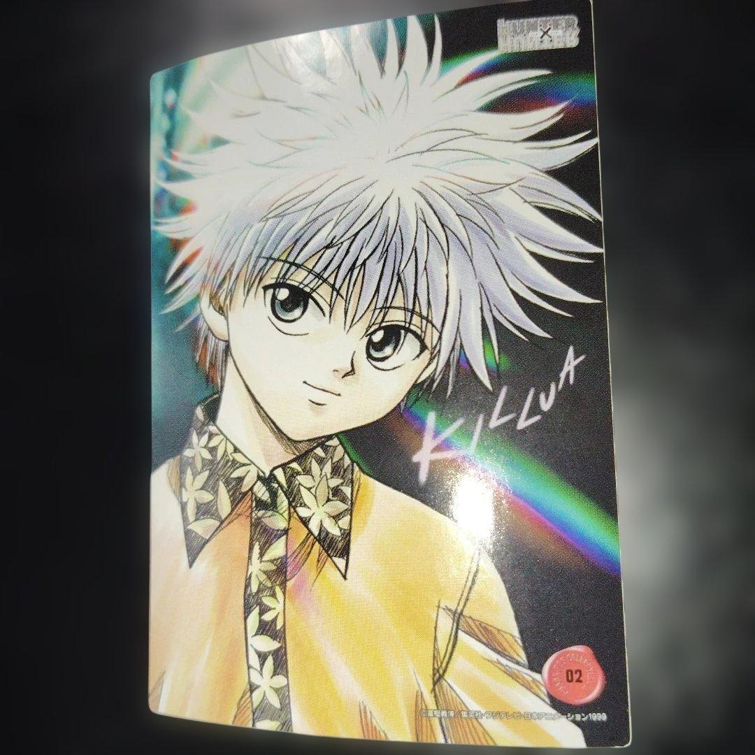 HUNTER×HUNTER ステッカー　シール　キルア　　旧アニメ　1999