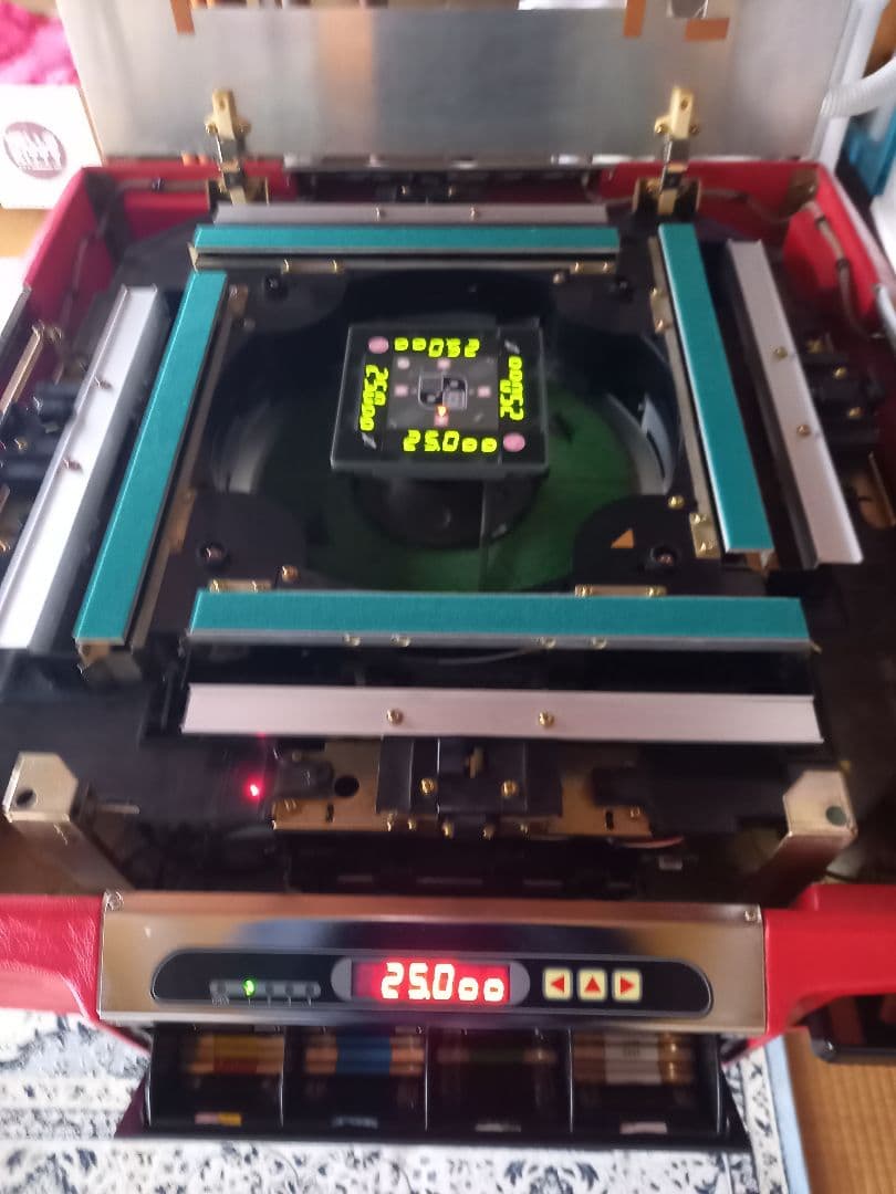 全自動麻雀卓　センチュリーPAL　デジコロンCF 50Hz仕様？　牌皿無し