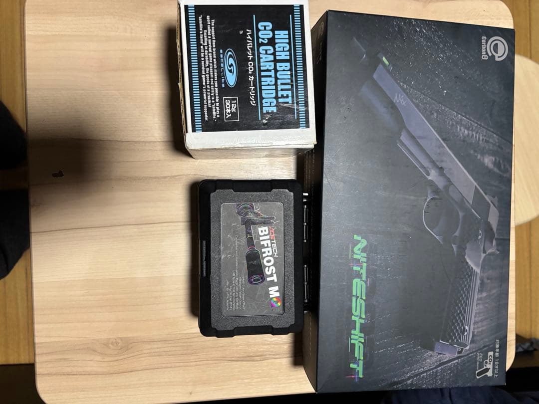 carbon8 M45 NITESHIFT CO2ガスガン ブラック