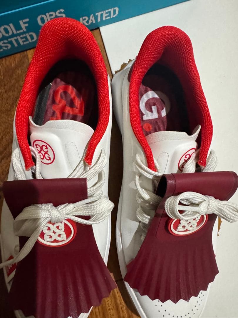 G/FORE G.112 ゴルフシューズ ホワイト/レッド　美品
