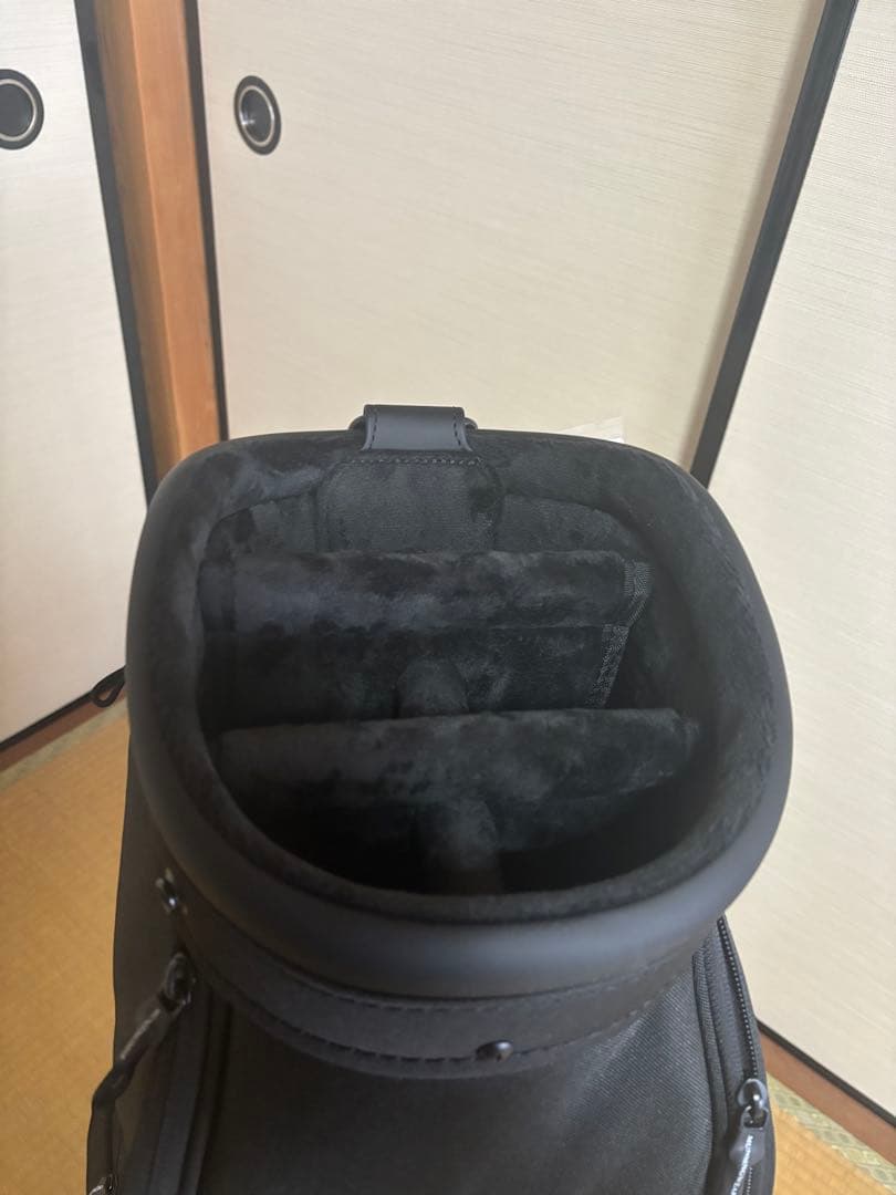 Munsingwear ブラック キャディバッグ