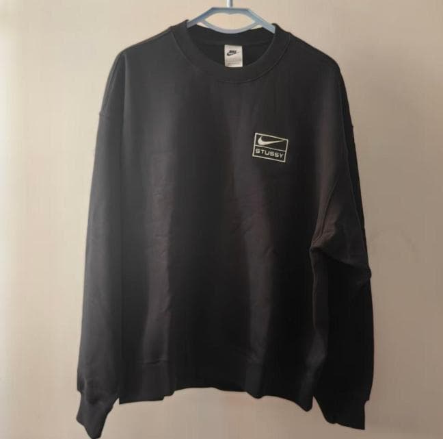 Nike Stussy コラボ スウェット Sサイズ ブラック