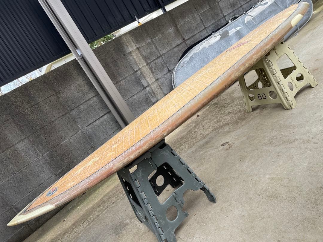 米沢　マリブサーフボード　スーパーミニ　 ミッドレングス シングル　8f