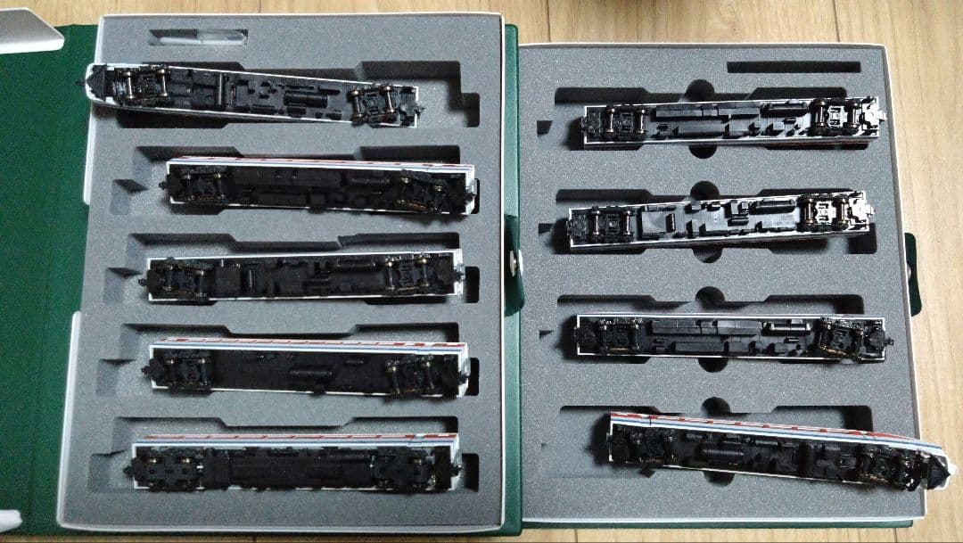 KATO　489系　白山色　フル編成　10-1202.1203