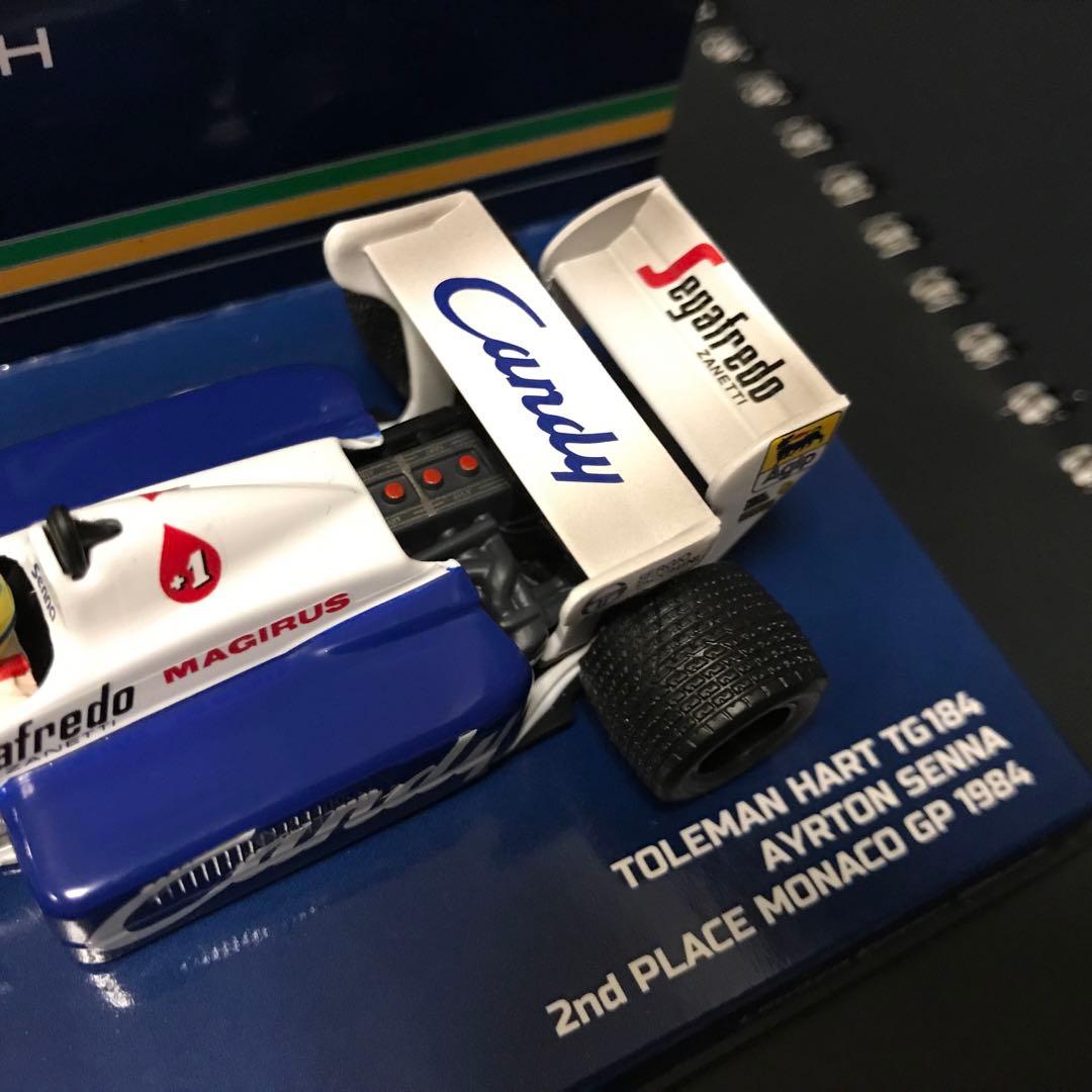ミニチャンプス トールマン ハート TG184 アイルトン・セナ マルボロ仕様