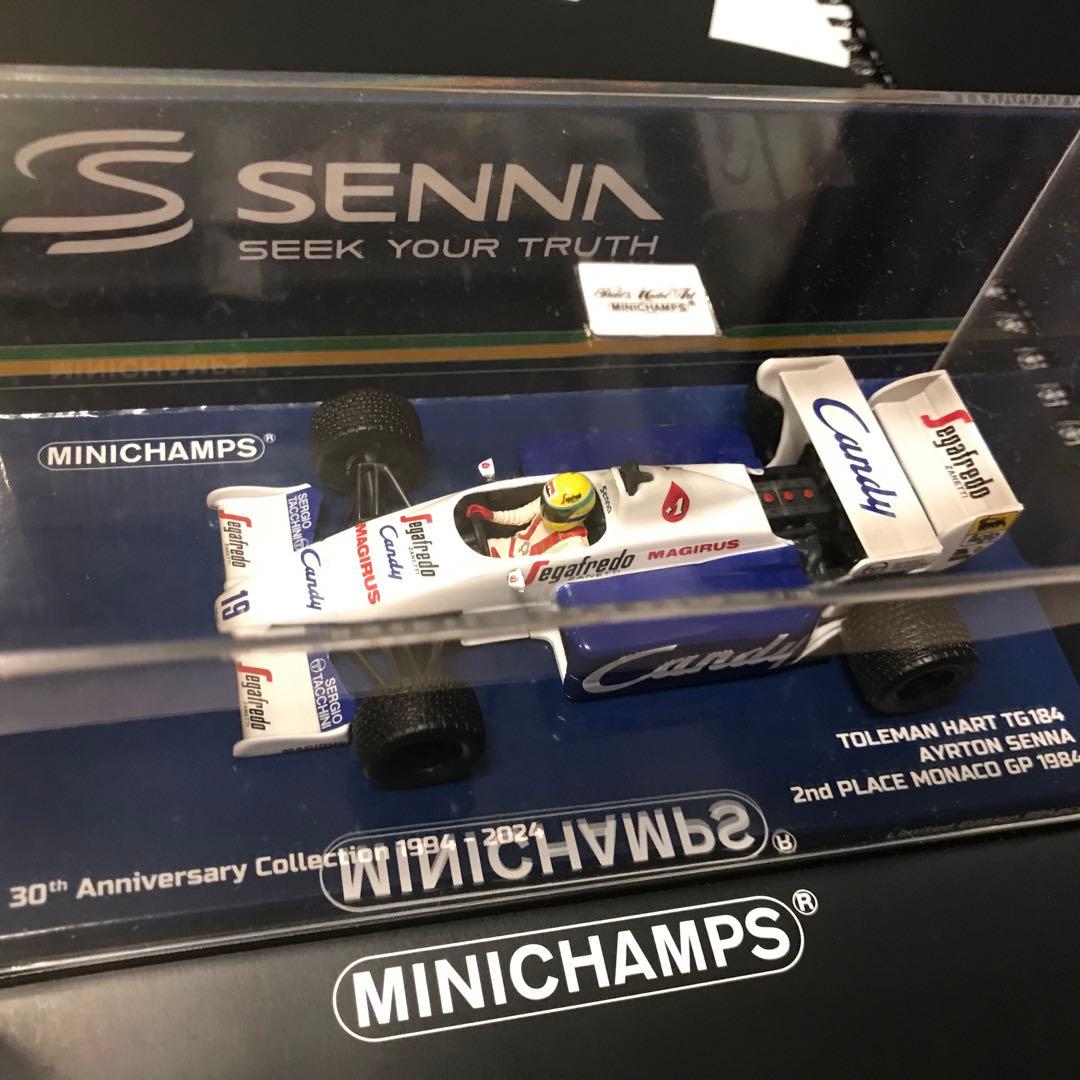 ミニチャンプス トールマン ハート TG184 アイルトン・セナ マルボロ仕様